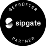 sipgate - geprüfter Partner - Logo
